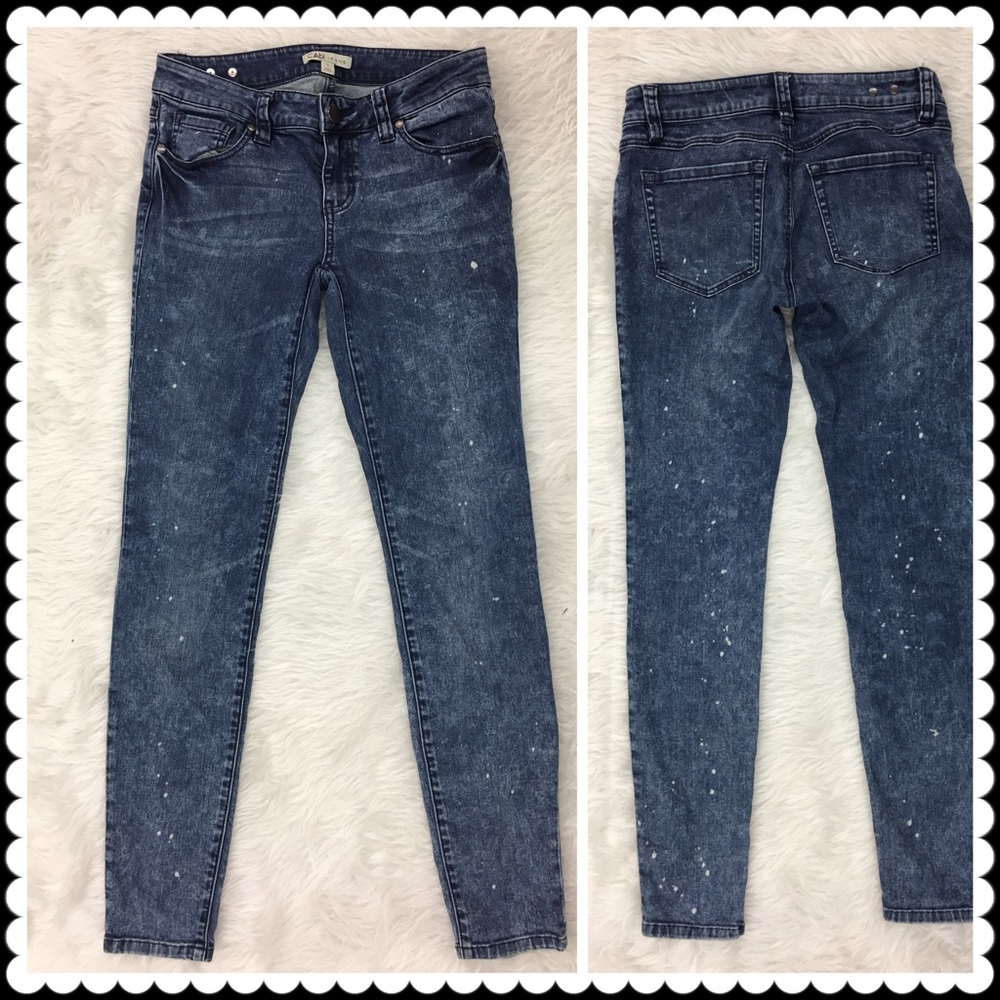 Cabi Jeans Constellation Acid Wash Sz 2